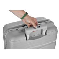 Cestovný kufor, sivý