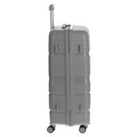 Cestovný kufor, sivý