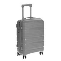 Cestovný kufor, sivý