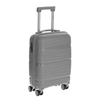Cestovný kufor, sivý
