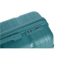 Cestovný kufor, petrolejový