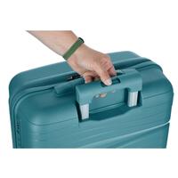 Cestovný kufor, petrolejový