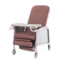 Seniorské kreslo, tehlovohnedé