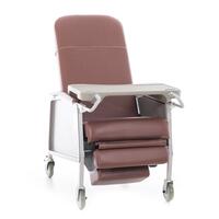 Seniorské kreslo, tehlovohnedé