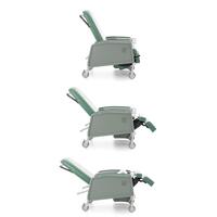 Seniorské kreslo, zelené