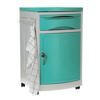 Nočný stolík MEDIK plast, mentolový