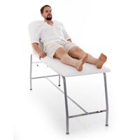 Vyšetrovacie lôžko, biele