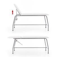 Vyšetrovacie lôžko, biele