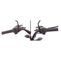 Elektrická motorka e-Flex, červená - PRASKLINA NA PLASTE V PREDNEJ ČASTI