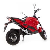 Elektrická motorka e-Flex, červená - PRASKLINA NA PLASTE V PREDNEJ ČASTI