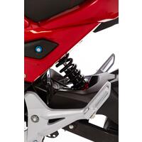 Elektrická motorka e-Flex, červená - PRASKLINA NA PLASTE V PREDNEJ ČASTI