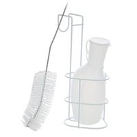 Fľaša na moč s držiakom a kefou