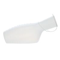 Fľaša na moč s držiakom a kefou