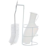 Fľaša na moč s držiakom a kefou