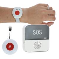 Set SOS tlačidla s alarmom a mobilnou aplikáciou