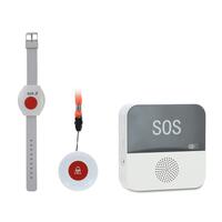 Set SOS tlačidla s alarmom a mobilnou aplikáciou