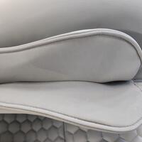 Elektrické masážne kreslo Zafír Relax, antracitové - MIERNE ŠKVRNY