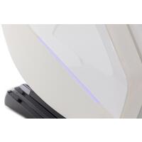 Masážne elektrické kreslo Prestige 3D MASSAGER s ionizátorom vzduchu, biele - ŠKRABANCE