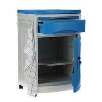 Nočný stolík MEDIK plast, modrý - ZNEČISTENÝ