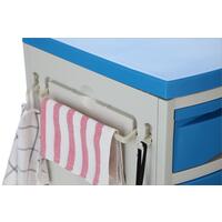 Nočný stolík MEDIK plast, modrý - ZNEČISTENÝ