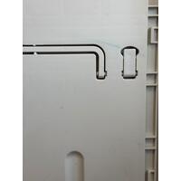 Nočný stolík MEDIK plast, modrý - ZNEČISTENÝ