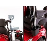 Držiak na barly a palice pre elektrické skútre