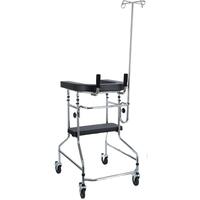 Pojazdné chodítko s opornou plochou a sedadlom UNIZDRAV