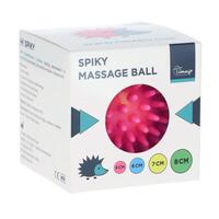 Masážny ježko, ružový 5 cm