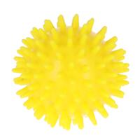 Masážny ježko, žltý 7 cm