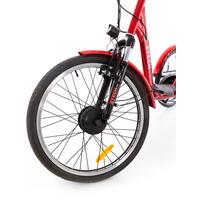 Trojkolesový elektrický bicykel Tornádo ZTECH, červený