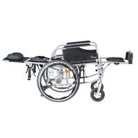 Polohovateľný invalidný vozík - VÝSTAVNÝ KUS, MIERNE ZNEČISTENÉ STÚPAČKY+OPIERKA