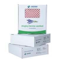 Hrejivý termo vankúš UNIZDRAV Levanduľa Srdcia - POŠKODENÝ POŤAH