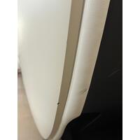 Masážne elektrické kreslo RelaxPro 3D MASSAGER, bielo-hnedé - ŠKRANBANCE V DOLNOM ĽAVOM ROHU