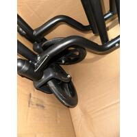 Invalidný vozík na prevoz UNIZDRAV, 50 cm - BEZ PÔVODNÉHO OBALU, ŠKRABANCE NA KONŠTRUKCIÍ