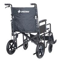 Invalidný vozík na prevoz UNIZDRAV, 50 cm - BEZ PÔVODNÉHO OBALU, ŠKRABANCE NA KONŠTRUKCIÍ