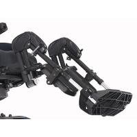 Elektrický invalidný vozík so svetlami, 46 cm - VÝSTAVNÝ KUS, ZNEČISTENÉ PNEUMATIKY/STÚPAČKY