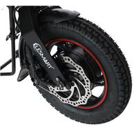 Elesmart A6 Elektrický prídavný pohon na invalidné vozíky - ŠKRABANEC A V ZLOŽENOM STAVE