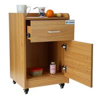 Nočný stolík MEDIK buk - PRASKLINA