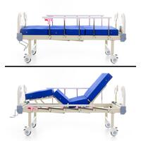 Detská mechanická polohovacia posteľ s matracom UNIZDRAV