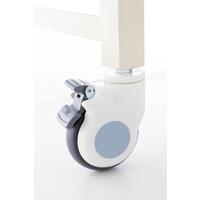 Detská mechanická polohovacia posteľ s matracom UNIZDRAV