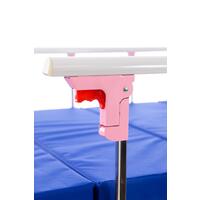 Detská mechanická polohovacia posteľ s matracom UNIZDRAV