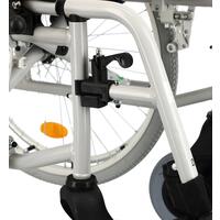 Invalidný vozík odľahčený s nastaviteľným ťažiskom - BEZ PÔVODNÉHO OBALU, ŠKRABANCE NA RÚČKE