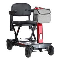 Skladací vozík COMPACT pre seniorov s lítiovou batériou - MIERNE ŠKRABANCE, NAJAZDENÝCH 5 KM