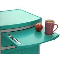 Nočný stolík MEDIK plast, mentolový - BEZ KĽÚČOV