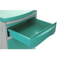 Nočný stolík MEDIK plast, mentolový - BEZ KĽÚČOV