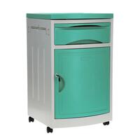 Nočný stolík MEDIK plast, mentolový - BEZ KĽÚČOV