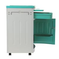 Nočný stolík MEDIK plast, mentolový - BEZ KĽÚČOV