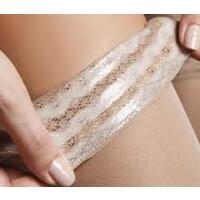 Maxis Brillant 360 den - stehenné pančuchy s krajkou