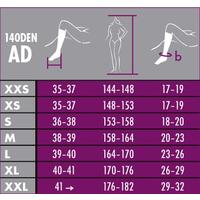 RELAX 140 DEN - lýtkove pančuchy