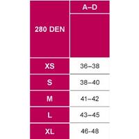 RELAX 280 DEN - lýtkove podkolienky